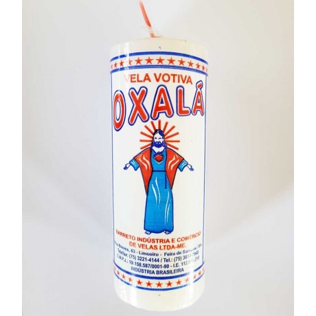 Vela de 7 dias branca Oxalá
