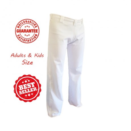 Abada Blanc Unisexe Pantalon Capoeira Shop