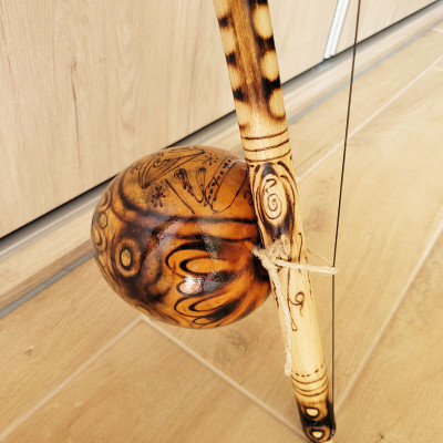 Berimbau Mestre Olavo Bahia | Últimos instrumentos artesanais