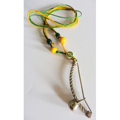 Collier Pendentif Berimbau Capoeira VJ