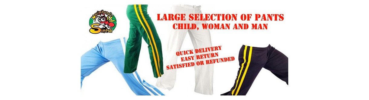 Pantaloni capoeira. Abada de Capoeira donna, uomo, bambino. 24/48h